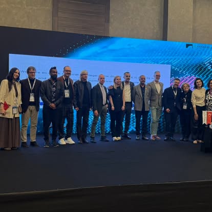 International IDCET speakers and partners gathered on stage in Antalya.