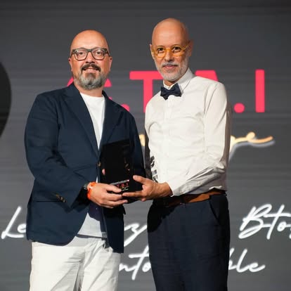 Antonio De Antonis and Khalil Fourati together during the CTAI programme in Hammamet.